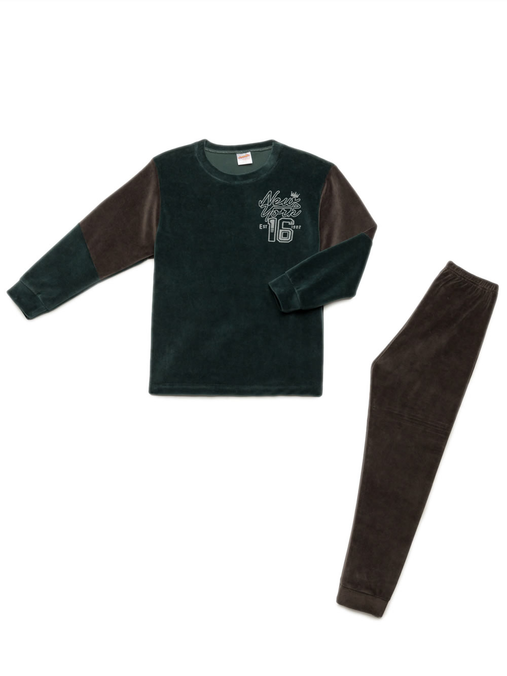 Παιδική Πυτζάμα MINERVA Velvet New York - Απαλό Βελούδο