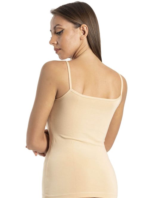 GKAPETANIS Top με Λεπτή Τιράντα Soft Touch - Modal & Βαμβάκι - Απαλό & Ελαστικό