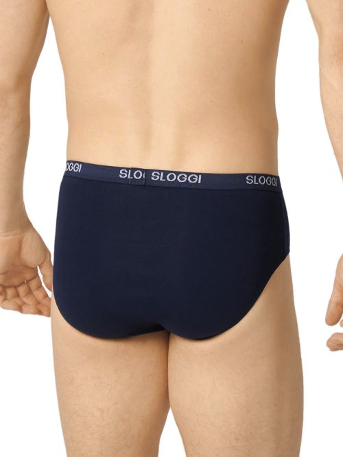 SLOGGI Men Basic Midi Ανδρικό Σλιπ - Ποιοτικό Βαμβάκι - Logo