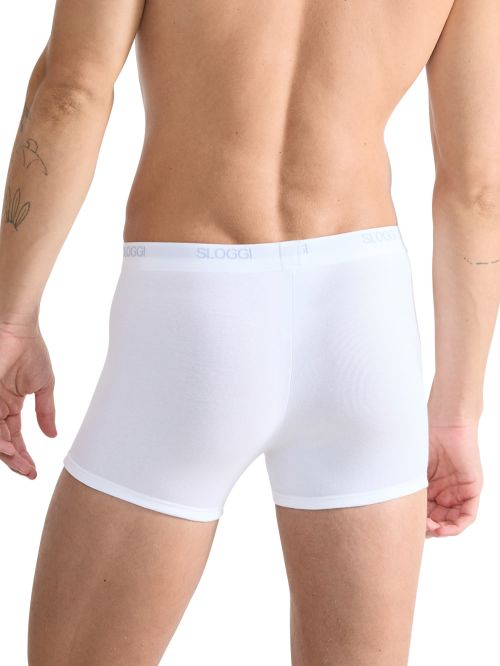 SLOGGI Men Basic Short Ανδρικό Μπόξερ - Ποιοτικό Βαμβάκι - Logo