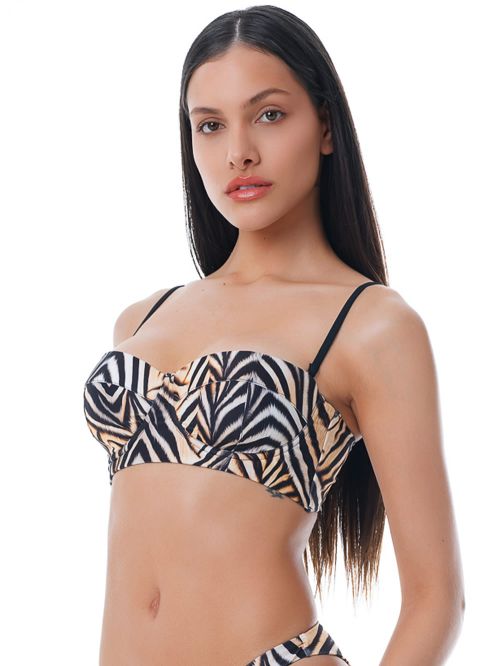 Μαγιό BLUEPOINT Spirit Animal Strapless - Ήπια Ενίσχυση & Μπανέλα