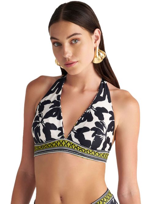 Μαγιό BLU4U Tribal Jungle Τρίγωνο Τοπ - Διπλής Όψης - Μεγάλο Στήθος