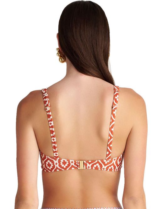 Μαγιό BLU4U Bronze Aztec Μπουστάκι Bralette - Σχήμα V - Αόρατη Ενίσχυση