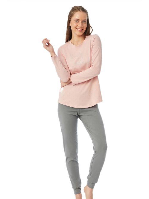 Γυναικεία Πυτζάμα MINERVA Beauty - 100% Βαμβάκι Interlock