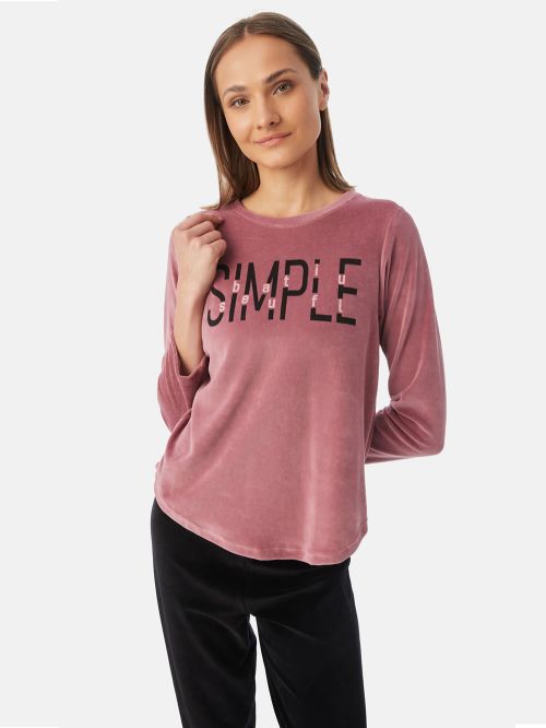 πυτζάμα γυναικεία minerva 52484-865 μπροστά