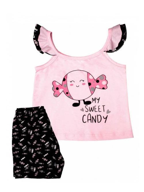 Βρεφική Πυτζάμα MINERVA Sweet Cherry - 100% Αγνό Βαμβάκι 