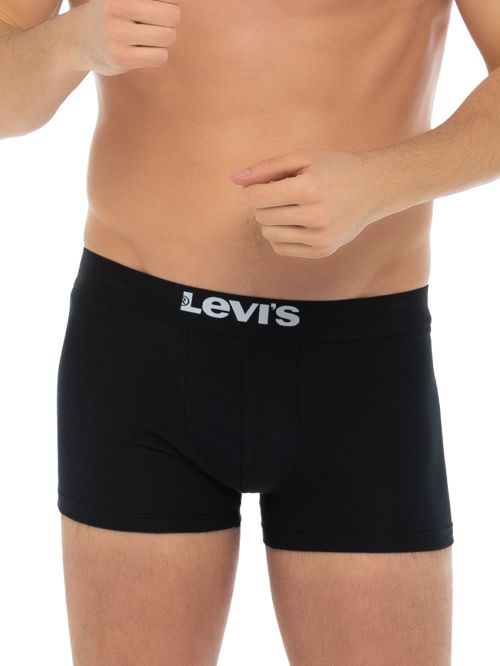 LEVI'S Boxer Trunk - Οργανικό ECO Βαμβάκι - Black - Πακέτο με 2