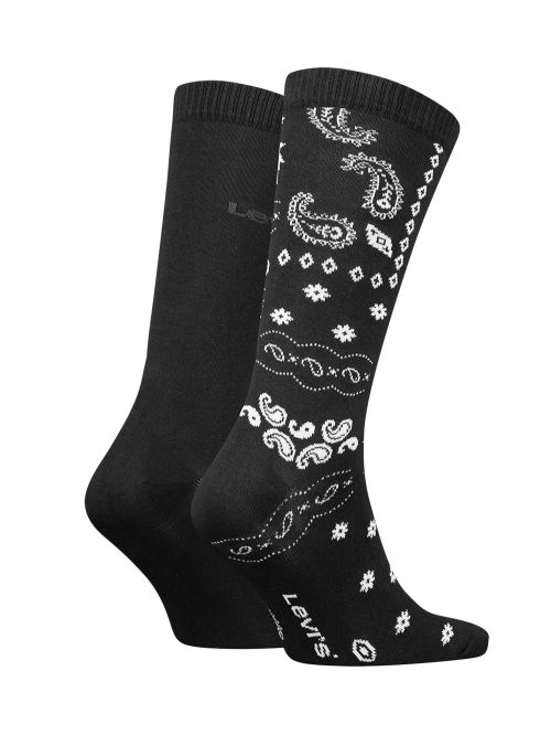 LEVI'S Ανδρική Κάλτσα - Ελαστικό Βαμβάκι - 2 Ζευγάρια 