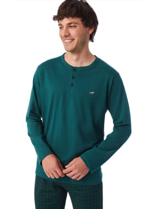 Ανδρική Πυτζάμα MINERVA Mykines - 100% Βαμβάκι Interlock