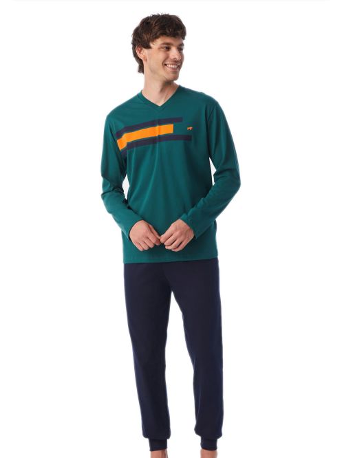 Ανδρική Πυτζάμα MINERVA BULL - 100% Βαμβάκι Interlock 