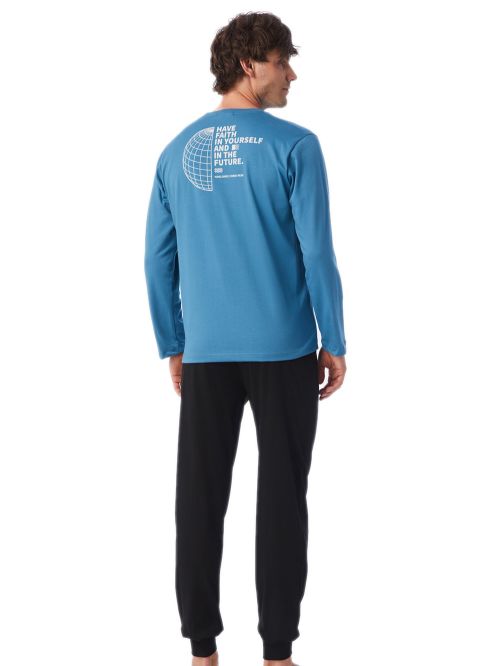 Ανδρική Πυτζάμα MINERVA Future - 100% Βαμβάκι Interlock