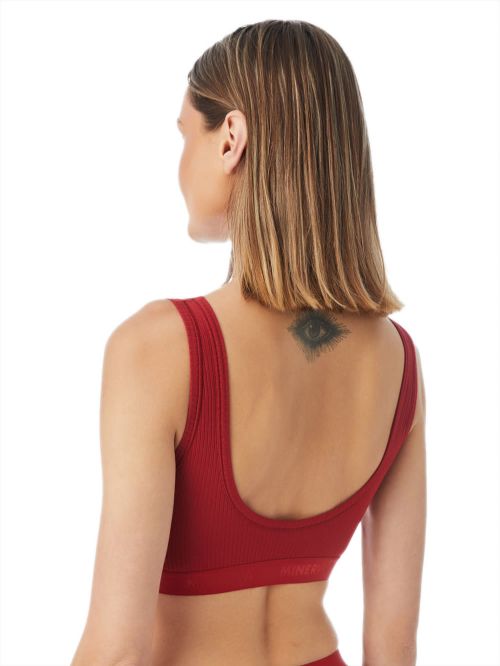 γυναικείο top busto cozy rib minerva 81703-638 μπροστά