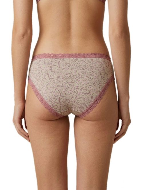 MINERVA Σλιπ Cotton Touch Ψηλό Φαρδύ 303 - Απαλό Βαμβάκι & Δαντέλα - 3 Τεμάχια