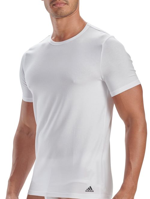 ανδρικά t-shirt adidas 4a2m04-100 white