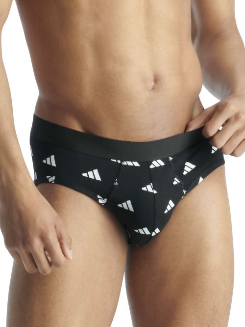 ADIDAS Slips - Active Flex Cotton - Πακέτο με 3 - Ελαστικό Βαμβάκι