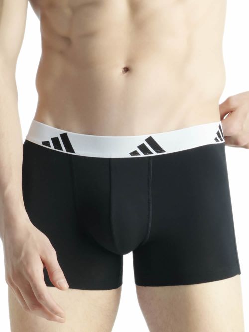 ADIDAS Boxer - Active Flex Cotton - Πακέτο με 3 - Ελαστικό 4D Βαμβάκι