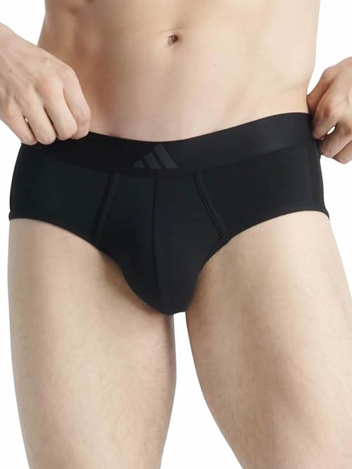 ADIDAS Slips - Active Flex Cotton - 3 Stripes - Πακέτο με 2