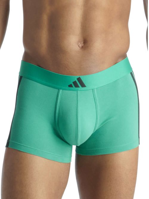 ADIDAS Boxer - Active Flex Cotton - 3 Stripes - Πακέτο με 2