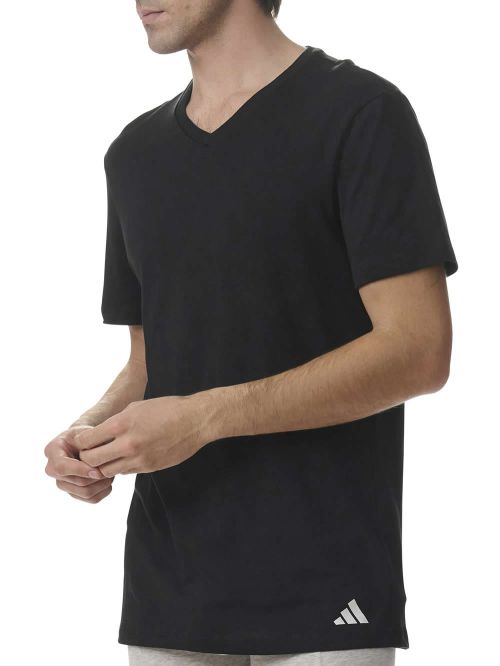 ADIDAS Ανδρικά T-Shirt - Active Core Cotton - Logo - Πακέτο με 3 