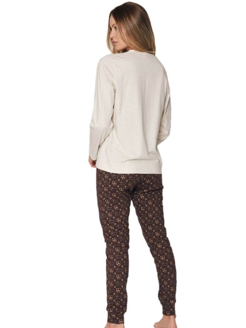 γυναικεία πυτζάμα admas 55825 μπροστά