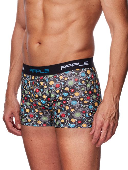 Ανδρικό Μπόξερ APPLE Vinyl - Ελαστικό Βαμβάκι - Πακέτο με 2