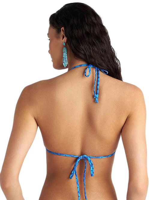 Μαγιό BLU4U Blue Ikat Σουτιέν Τρίγωνο Μπικίνι - Αφαιρούμενη Ενίσχυση