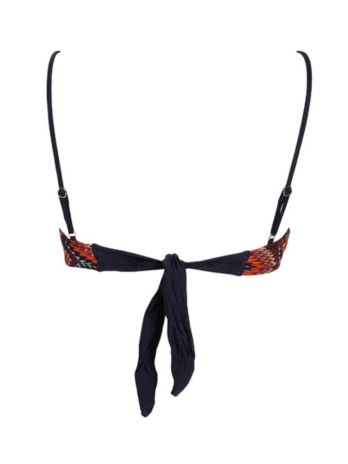 Μαγιό BLUEPOINT Τρίγωνο Indian Nights - Αφαιρούμενη Ενίσχυση - Πλεχτό Σχέδιο 