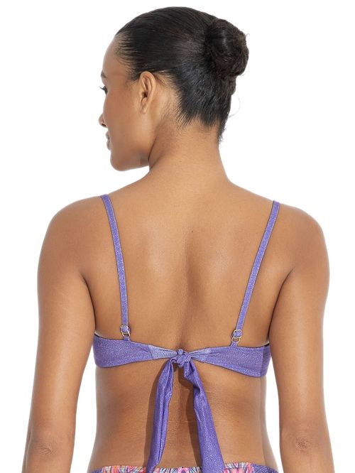 Μαγιό BLUEPOINT Indiana Μπικίνι Crop Top Μπουστάκι - Ενίσχυση - Λαμπερό Lurex