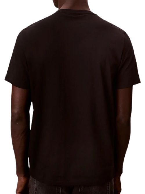 CALVIN KLEIN Ανδρικό T-Shirt Monogram Logo - 100% Βαμβάκι