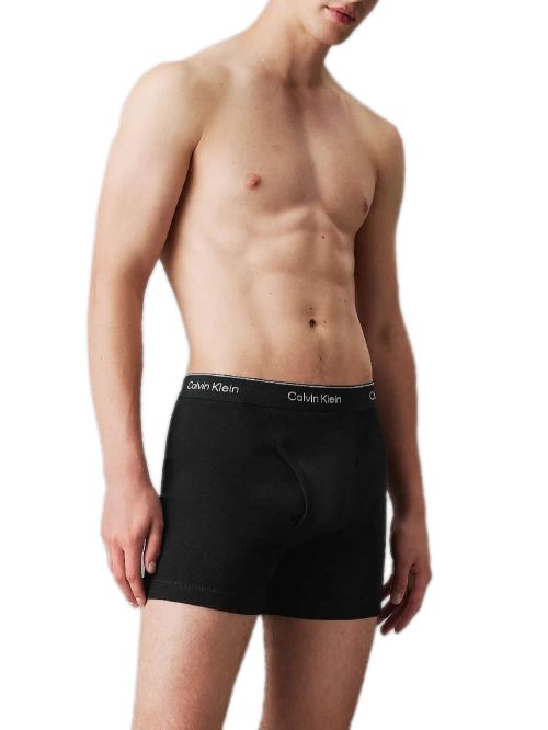CALVIN KLEIN Boxer Briefs - 100% Αγνό Βαμβάκι - Πακέτο με 3
