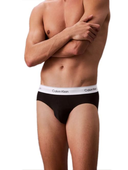 CALVIN KLEIN Hip Briefs - Icon Cotton Stretch - Πακέτο με 3