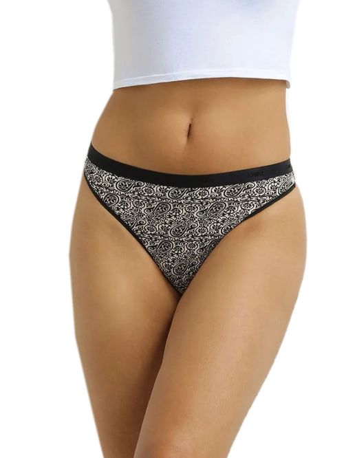 DIM Γυναικεία String Les Pockets Cotton B7Z - Βαμβακερά - Πακέτο με 3