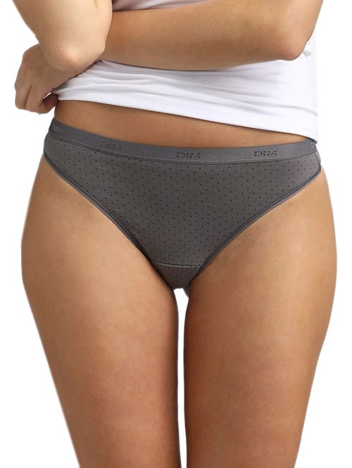 DIM Γυναικεία String Les Pockets Cotton DP6 - Βαμβακερά - Πακέτο με 3