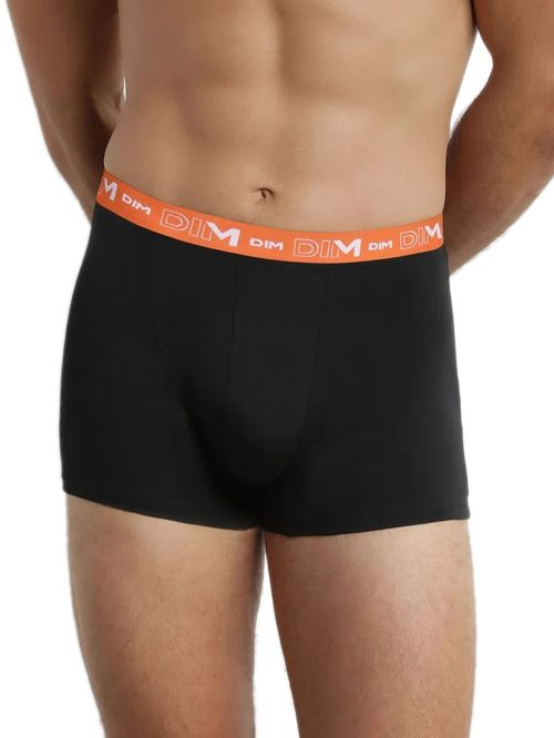DIM Ανδρικό Μπόξερ B4O - Cotton Stretch - Ελαστικό Βαμβάκι - Πακέτο με 2