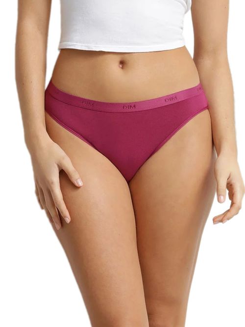 DIM Γυναικεία Slip Les Pockets Cotton Eco BC8 - Βαμβακερά - Πακέτο με 3