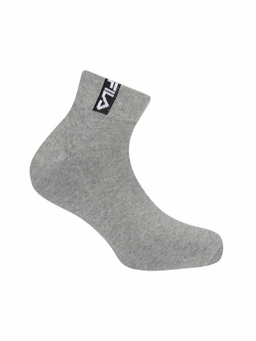 FILA Ανδρική Κάλτσα Ημίκοντη Bamboo - Extra Απαλή - 3 Ζευγάρια