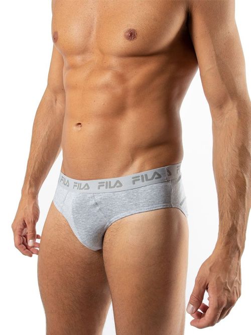 FILA Slips Brief - Ελαστικό Βαμβάκι - Πακέτο με 2