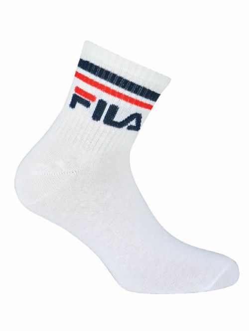 FILA Unisex Αθλητική Κάλτσα Ημίκοντη - Ελαστικό Βαμβάκι - 3 Ζευγάρια