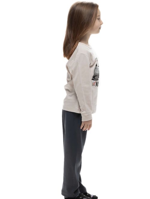 Παιδική Πυτζάμα GALAXY για Κορίτσι - 100% Βαμβακερή 