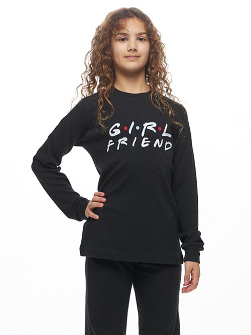 Παιδική Εφηβική Πυτζάμα GALAXY για Κορίτσι Girlfriend FAMILY - 100% Βαμβακερή