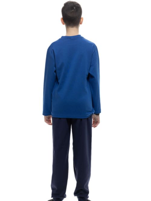 Εφηβική Πυτζάμα GALAXY για Αγόρι - 100% Βαμβακερή 