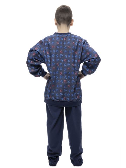 εφηβική πυτζάμα galaxy 137-23 μπροστά