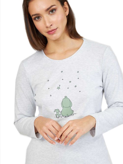 Γυναικεία Πυτζάμα HARMONY Elephant - 100% Βαμβακερή