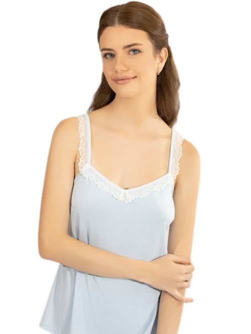 Babydoll HARMONY - Αέρινο Modal - Δαντέλα