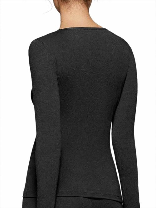 γυναικεία ισοθερμική μπλούζα impetus 8368606 μαύρο μπροστά