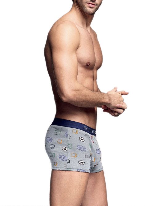 INFIORE Ανδρικό Boxer GOAL - Ελαστικό Βαμβάκι