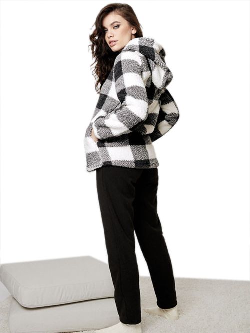 ζακέτα infiore 651476 άσπρη μπροστά