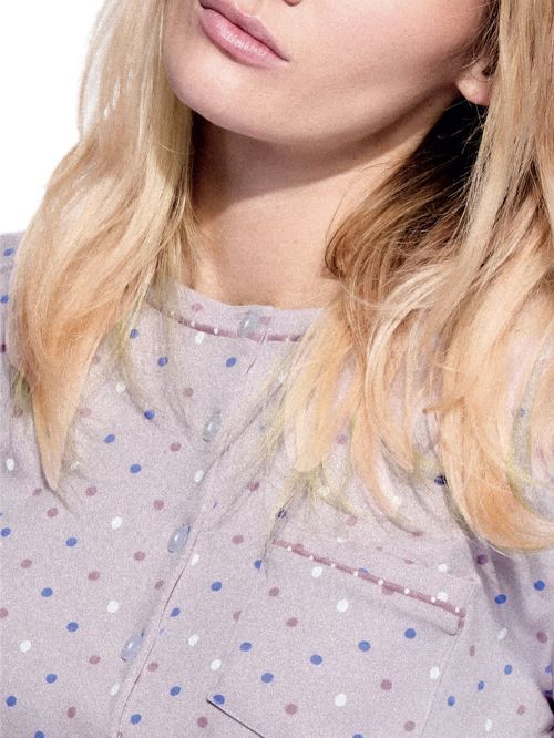 Πυτζάμα Γυναικεία INFIORE ALLDOTS - 100% Βαμβάκι Interlock