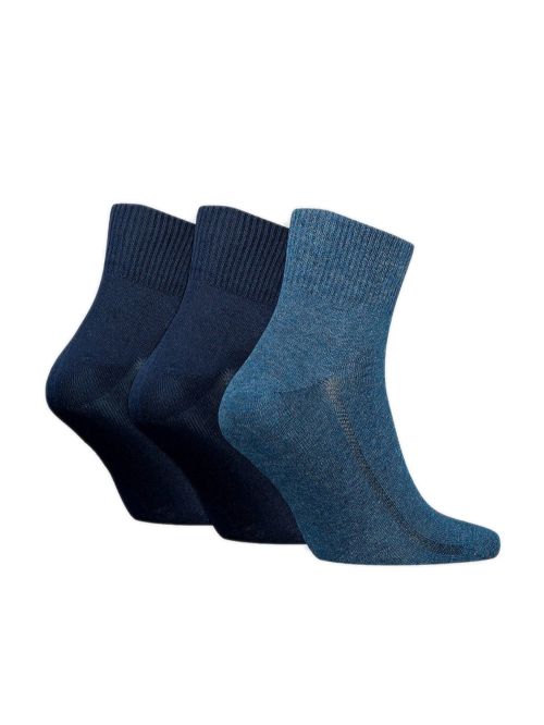 levi's ανδρική κάλτσα ημίκοντη 701224673-002 denim μπροστά