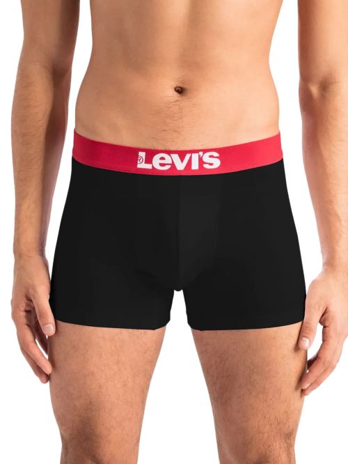 ανδρικό μπόξερ levis 37149-0811 black/red